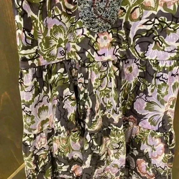 Free People Western Royalty Beaded Sun Dress - Picture 4 of 7